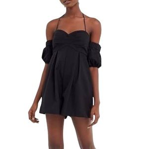 Urban Outfitters Black Romper Large NWT